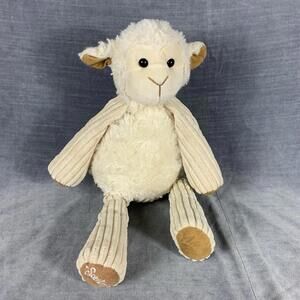 Scentsy Buddy 2010 Retired Lenny The Lamb Cream Tan Plush No Scent Pak